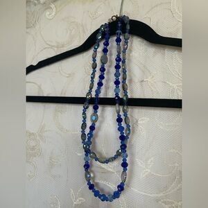 Blue Beaded Women's Necklace - Brand